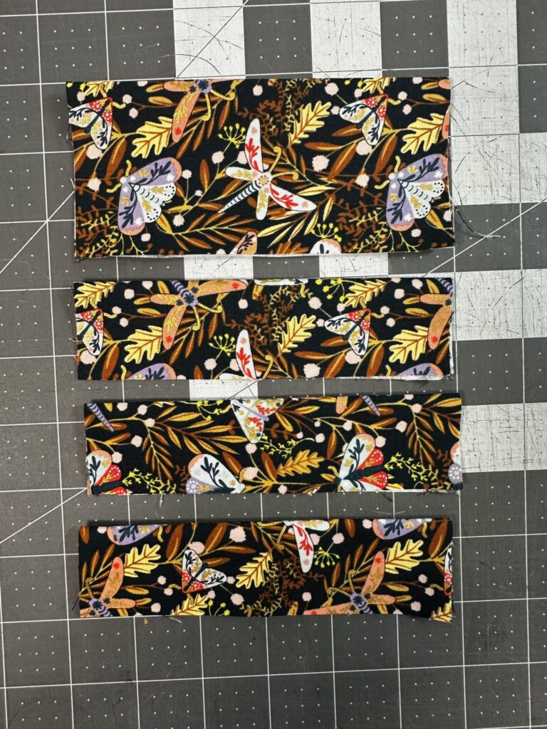 card pockets folded in half