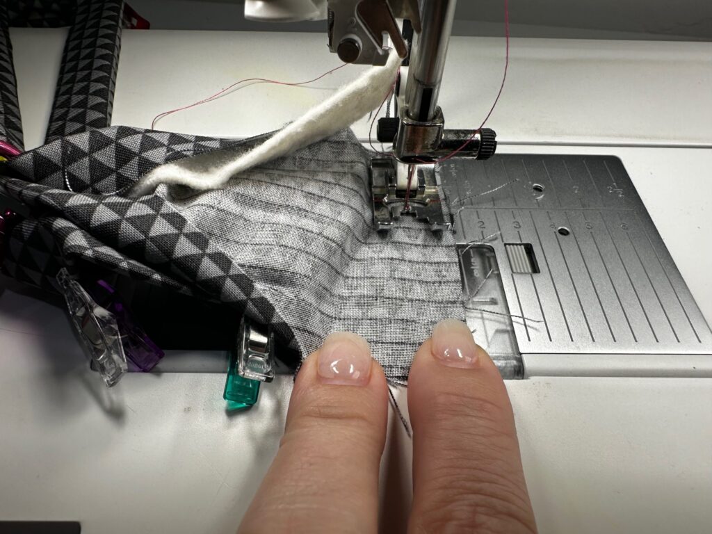 stitching lanyard ends