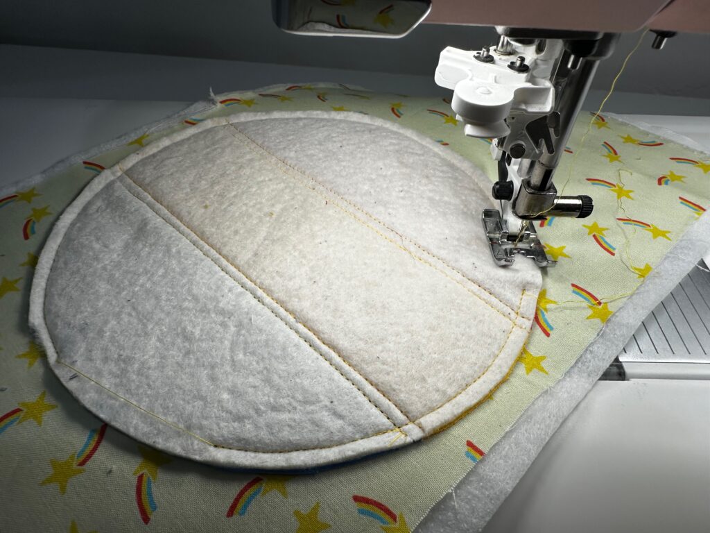 stitching mug pillow perimeter