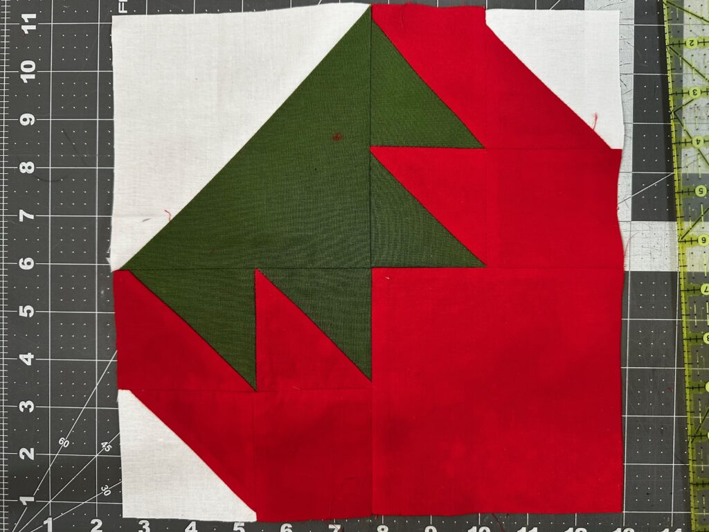 finished strawberry block with modifications