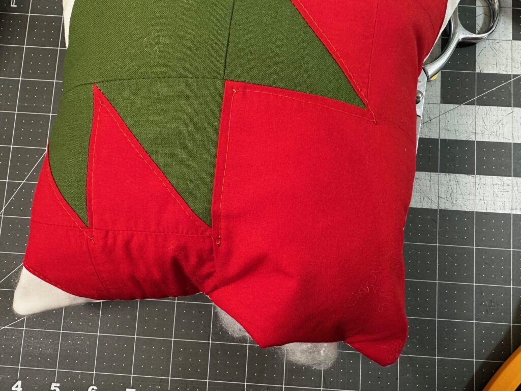 stuffing pillow