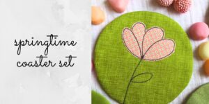 springtime coaster set