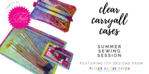 Clear Carryall Cases Session