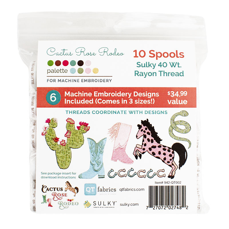 QT Fabrics Cactus Rose ME Palette