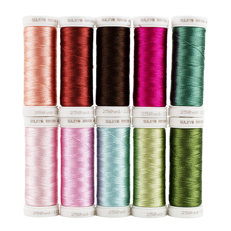 Sulky Rayon Thread for Cactus Rose Rodeo Collection