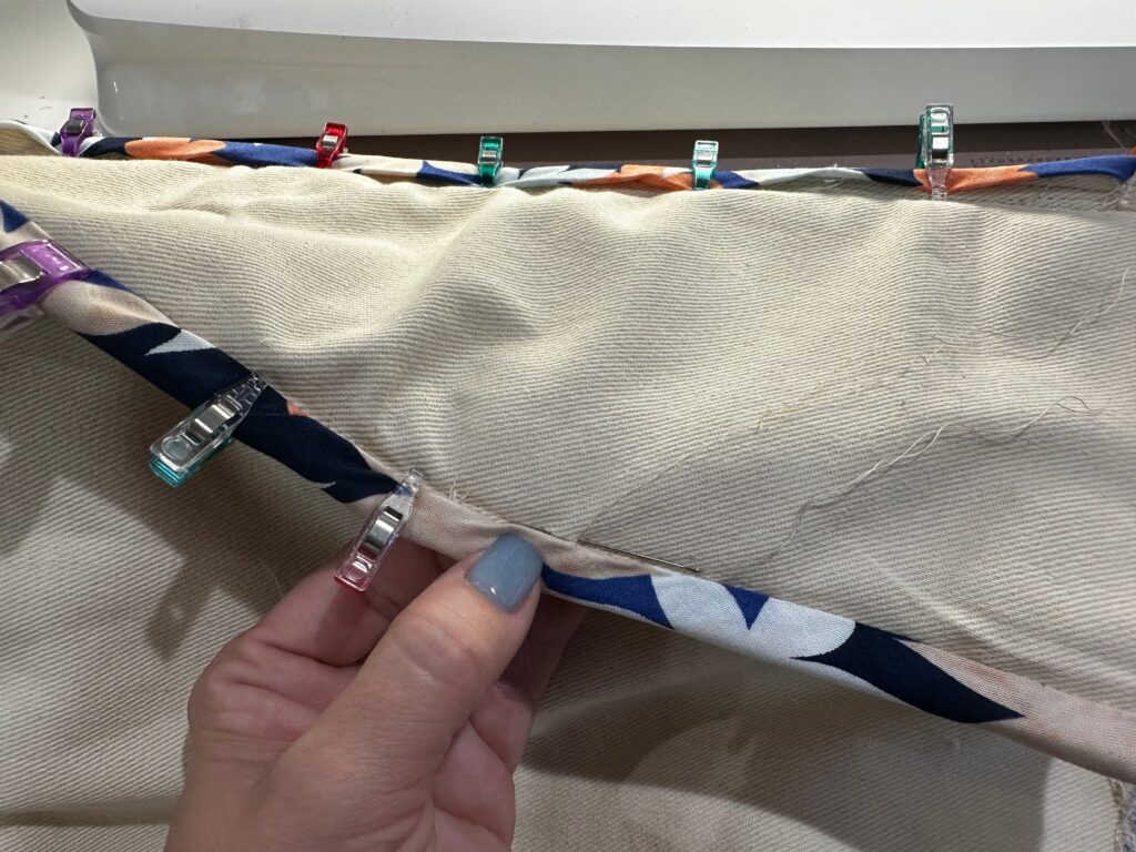 bound interior seams of Boulder Backpack Bag