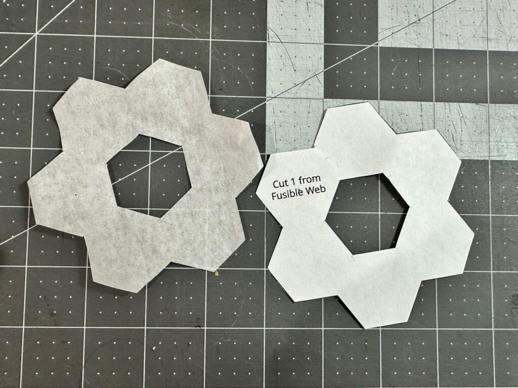 fusible web shape