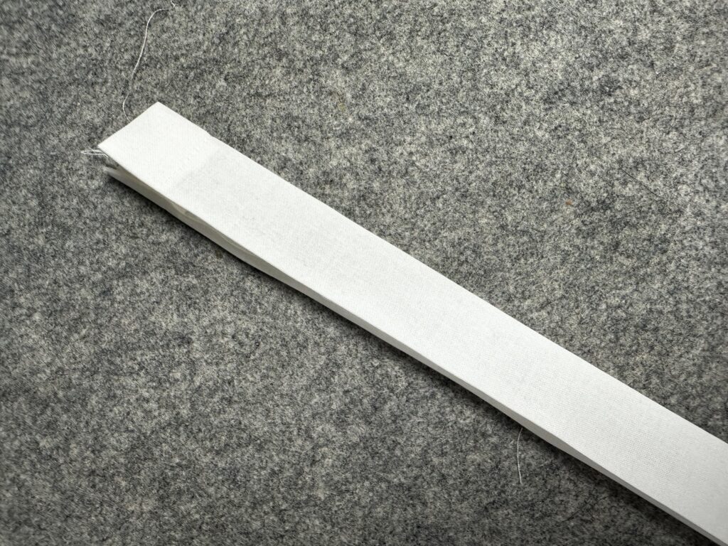 flag casing folded in half
