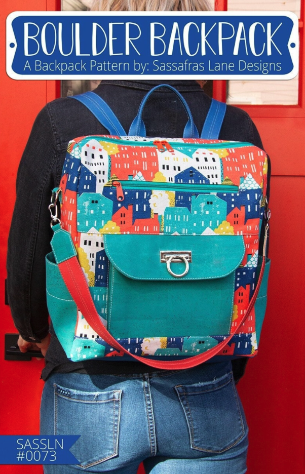 Boulder Backpack by Sassafrass Lane designs
