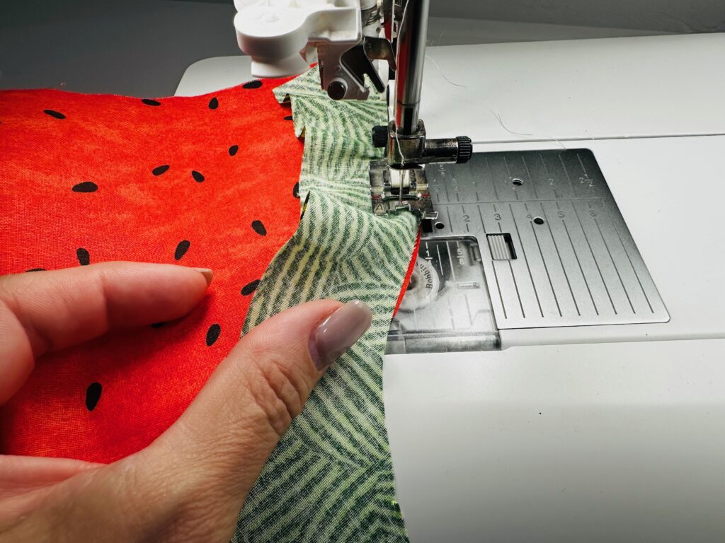 stitching the rind
