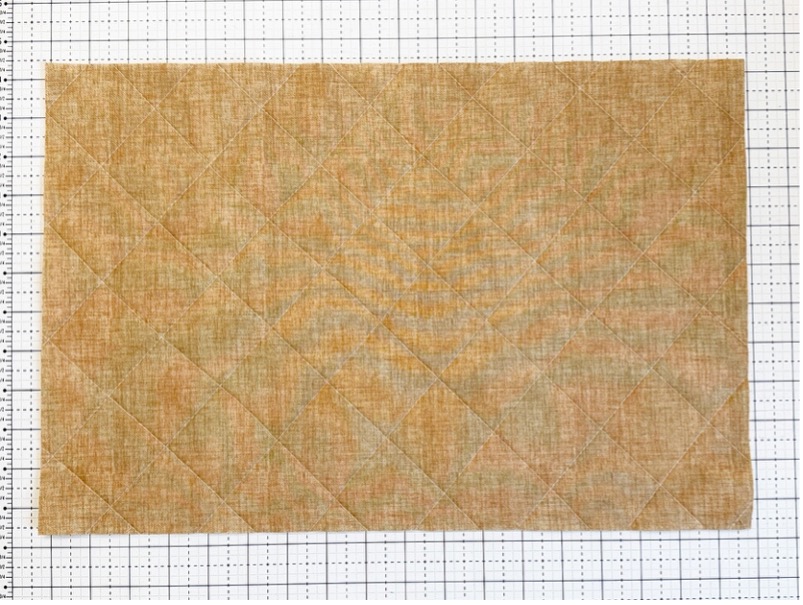 quilting cone portion of ice cream sundae placemat