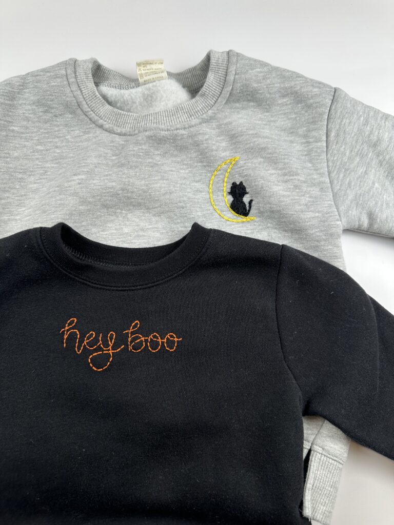 Spooky sweatshirts