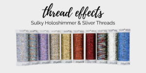 Thread Effects: Holoshimmer and Sliver