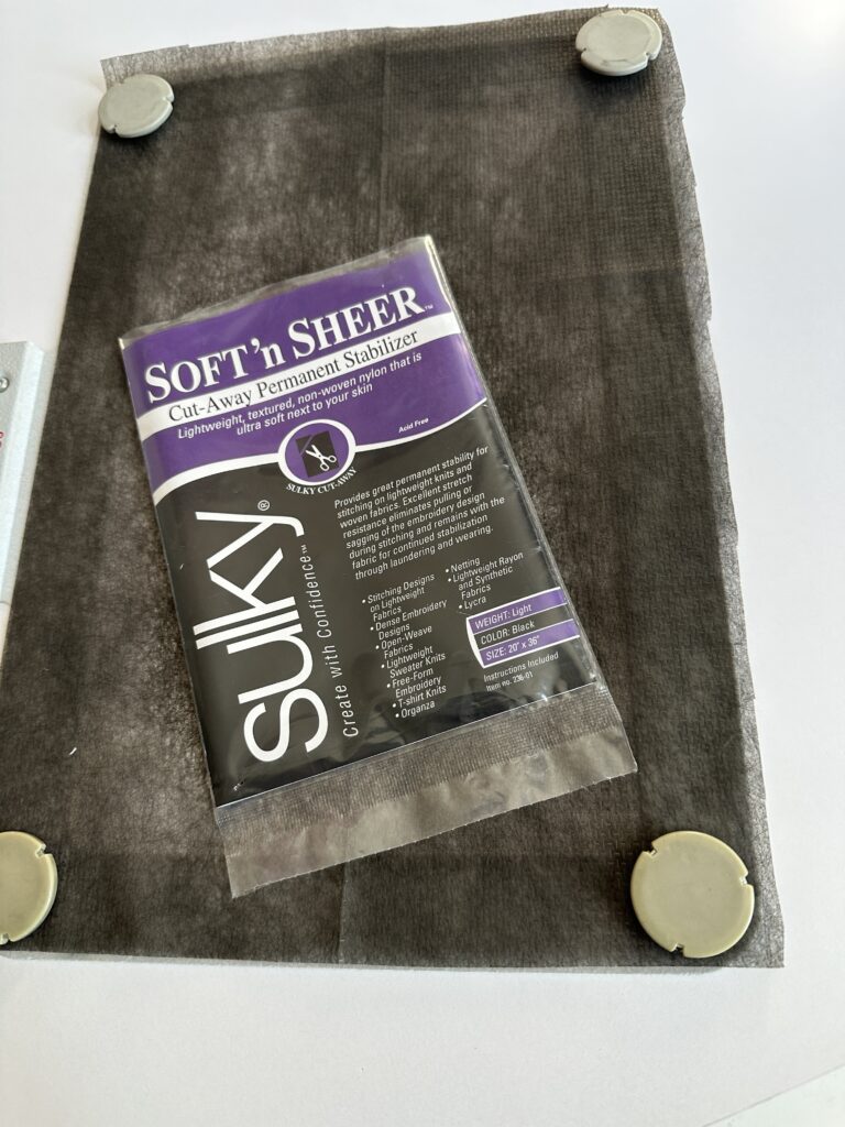 black Soft 'n Sheer with towel