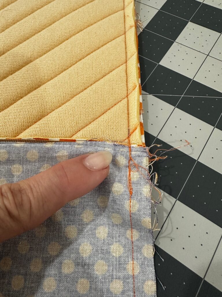 sewing candy bag zip pouch perimeter