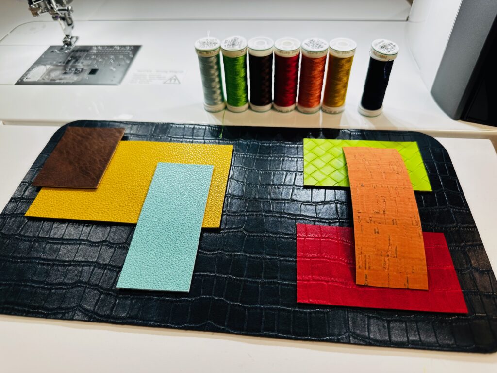 prepping Estee for New Year's Eve Sew-Along